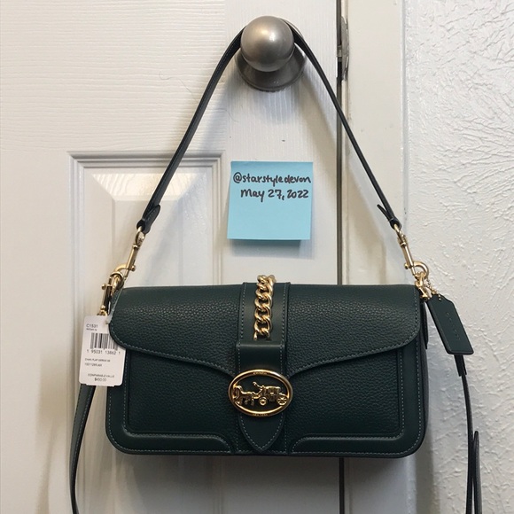 COPY - Coach Chain Flap Georgie Crossbody Bag - Picture 6 of 14